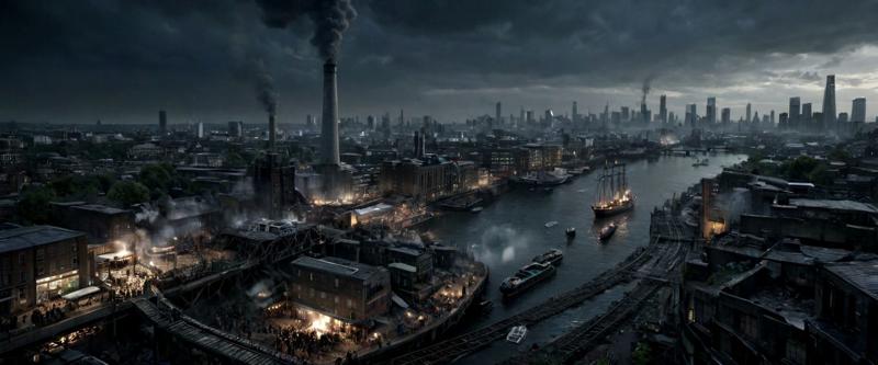 20484-677707017-cinematic ground view of eschatological landscape of a actual London city, Tamise, harmonious, (bridges_0.4), (waterfalls_1.1),.jpg